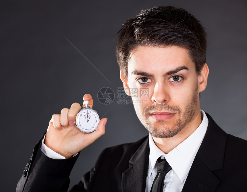 生意人手表停工合金记录竞赛经纪人商务人士口袋行动跑表数字图片