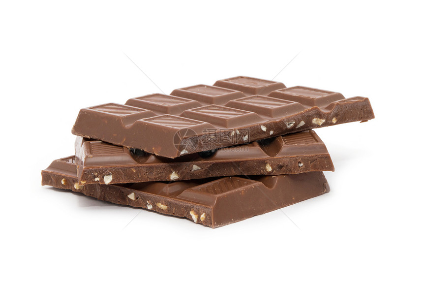 巧克力宏观棕色甜点美食白色糖果美食块工作室化合物糖果条图片