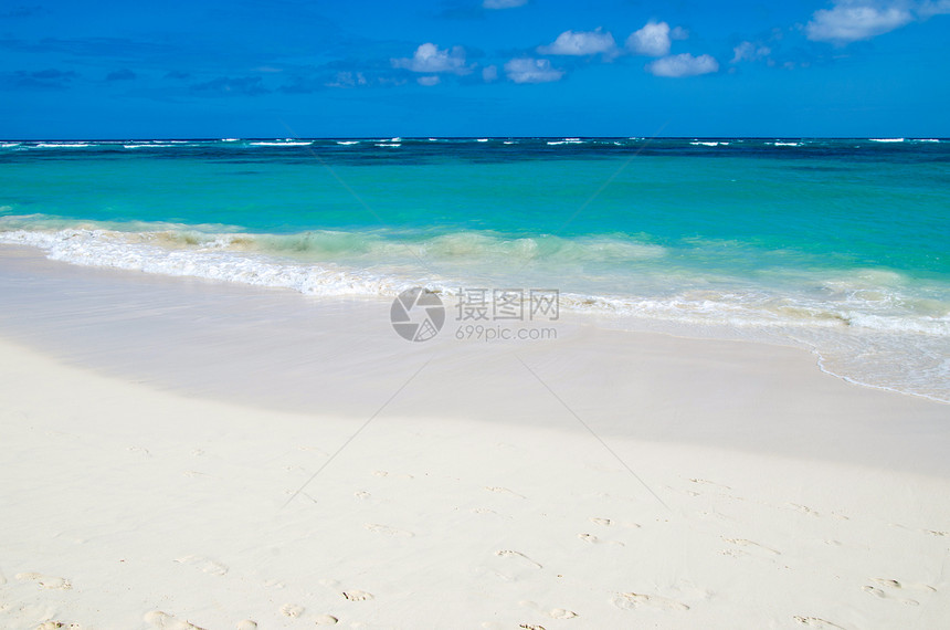 海 海海洋热带天堂晴天海岸太阳阳光蓝色海景冲浪图片