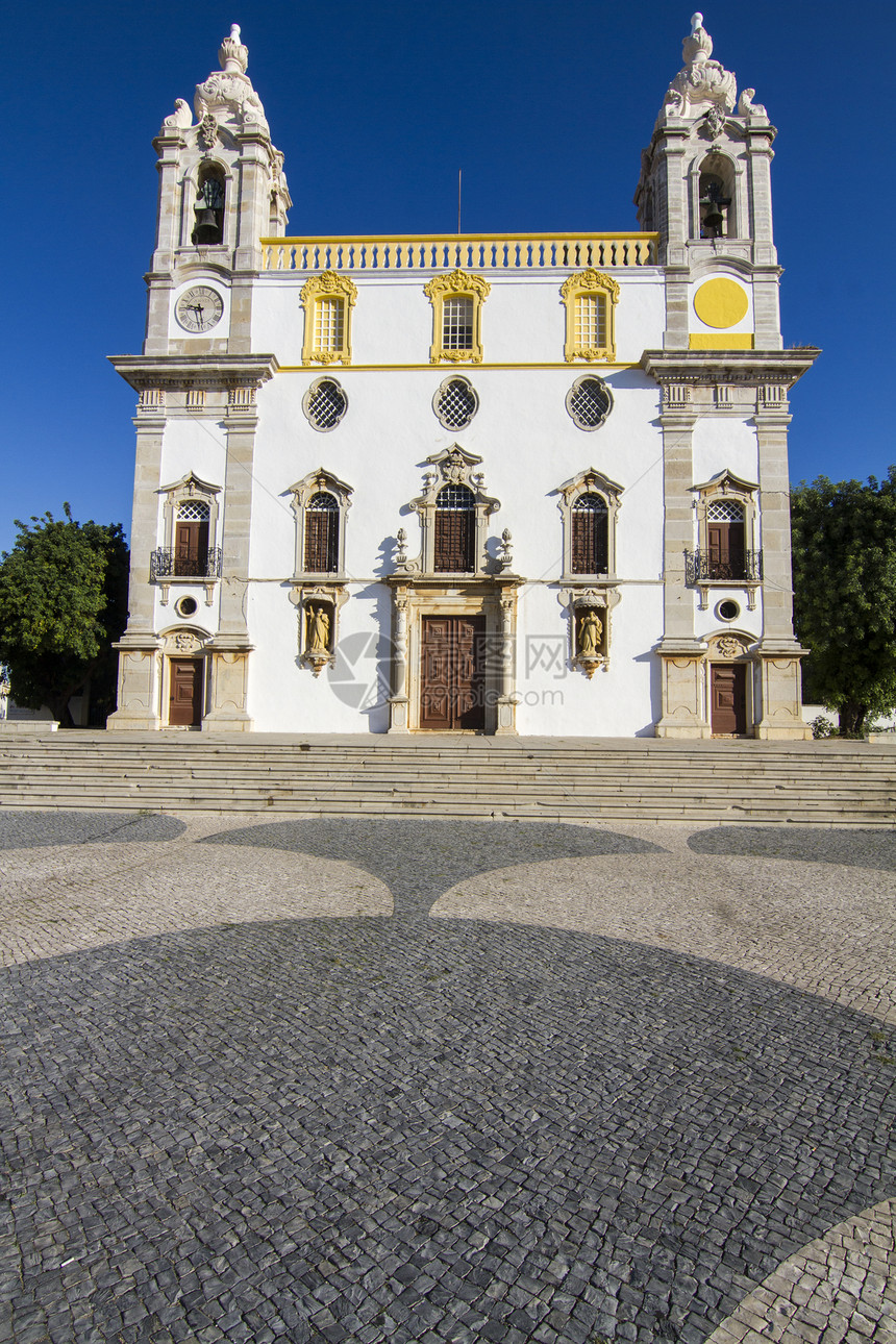 葡萄牙法罗卡莫教会宗教教会大教堂建筑学历史性骨头崇拜旅游旅行建筑图片
