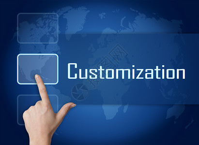 自定义创新按钮服务屏幕商业顾客战略互联网插图网络背景图片