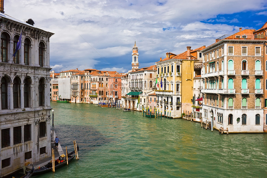 威尼斯旅行渠道城市运河房子旅游天空景观假期建筑学图片
