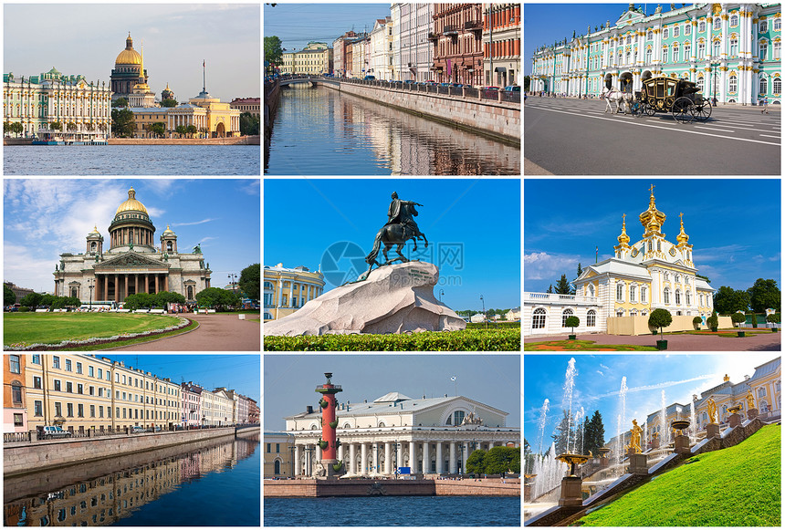圣彼得堡运河旅行大教堂建筑学收藏街道喷泉城市建筑景观图片