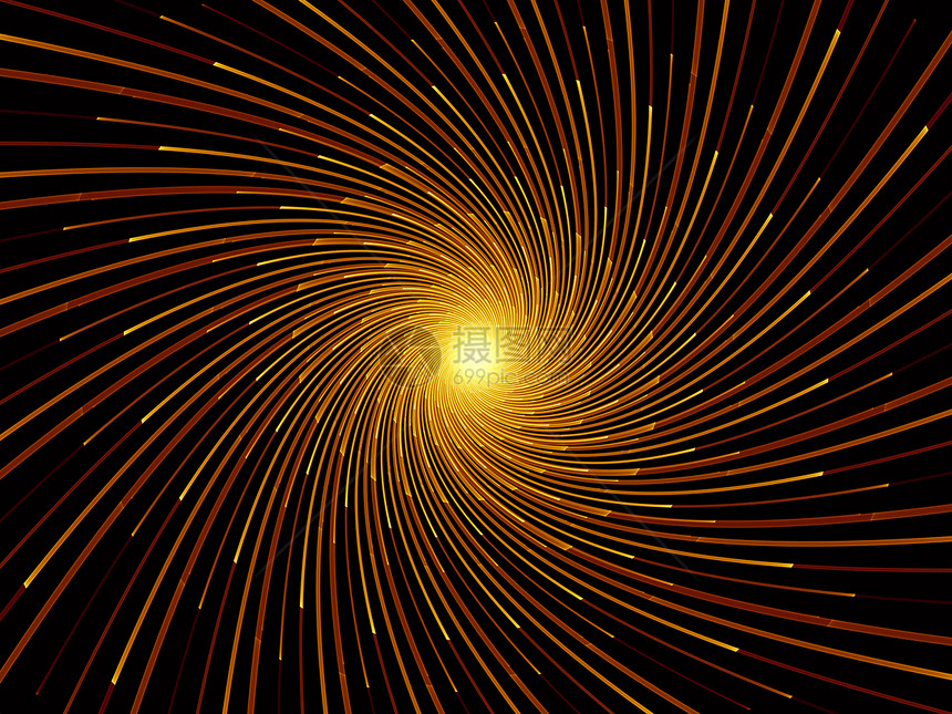 碎形沉积安排辐射漩涡元素几何学装饰品径向涡流设计中心旋转图片
