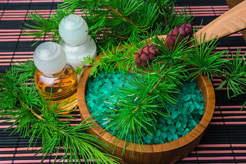 温泉疗养沙龙粉末奢华香气瓶子洗澡卫生芳香配件植物图片