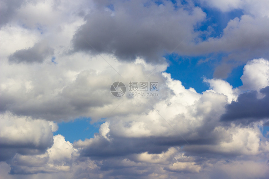 有云的蓝天空天空气氛气候空气日光宗教天气天堂臭氧白色图片