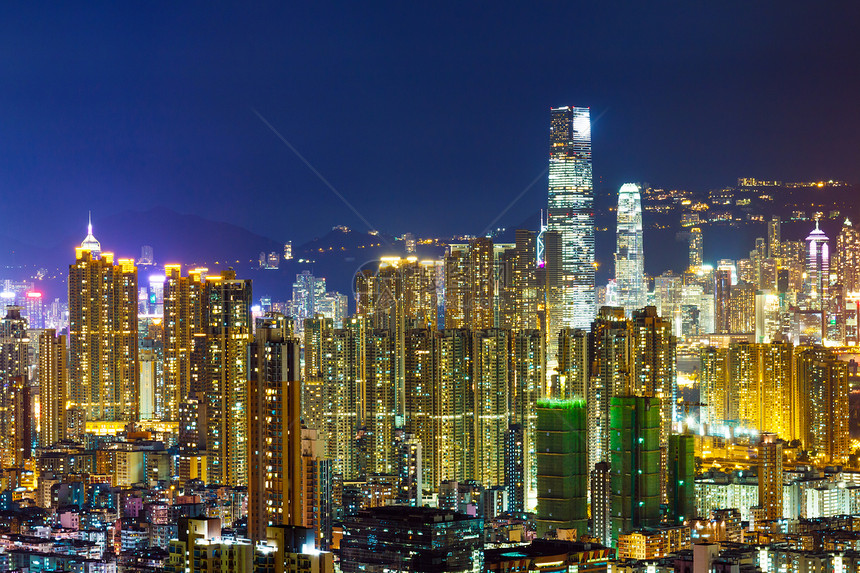 香港市摩天大楼风景天空住宅办公室建筑学场景景观建筑公司图片