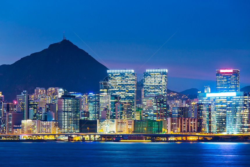 香港天线公司港口场景商业办公室天际摩天大楼天空金融海景图片