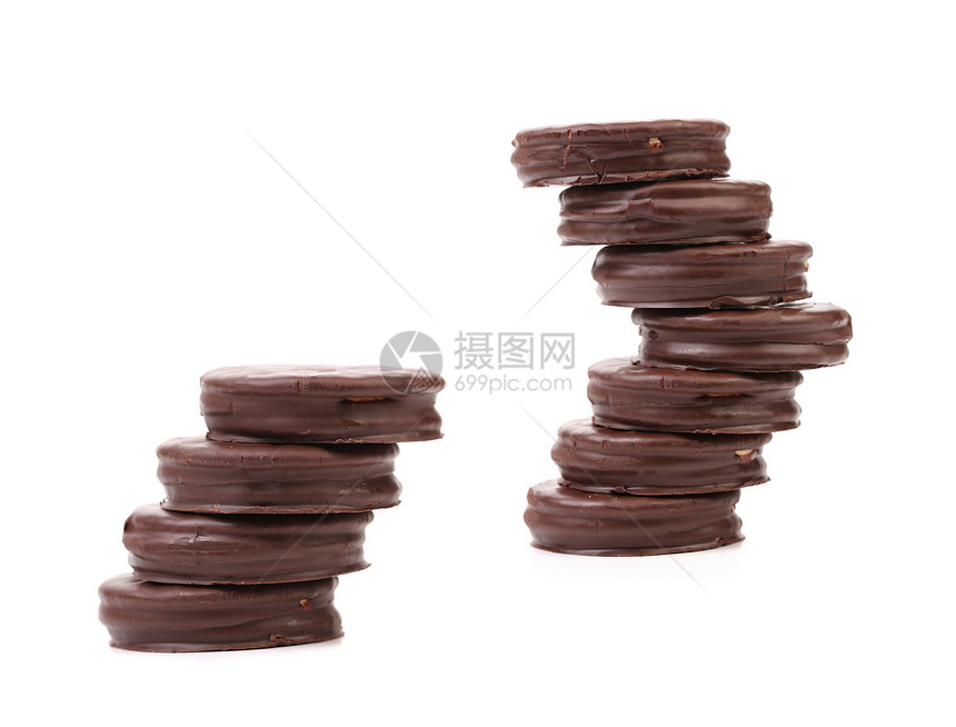 两堆圆巧克力饼干 283)\1cH00FFFF\4cHFF0000\b0}图片
