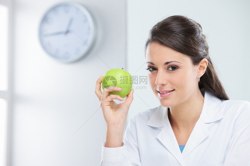 健康生活方式工作服福利职业实验节食饮食医学生活方式水果健康饮食图片