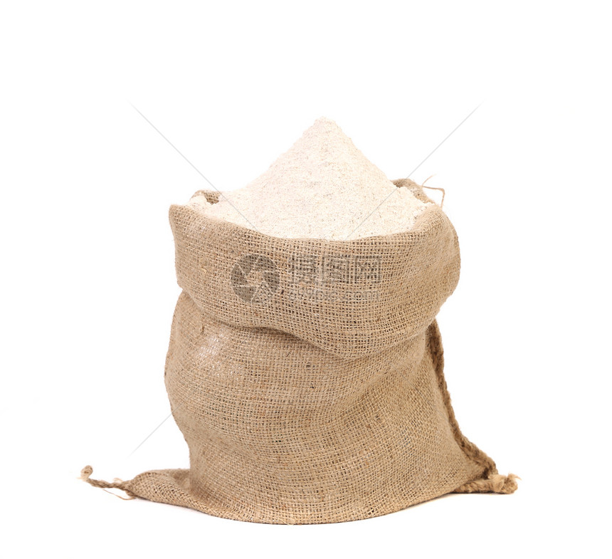有面粉的沙袋粉末营养蛋糕食物解雇面包烹饪白色小麦粮食图片