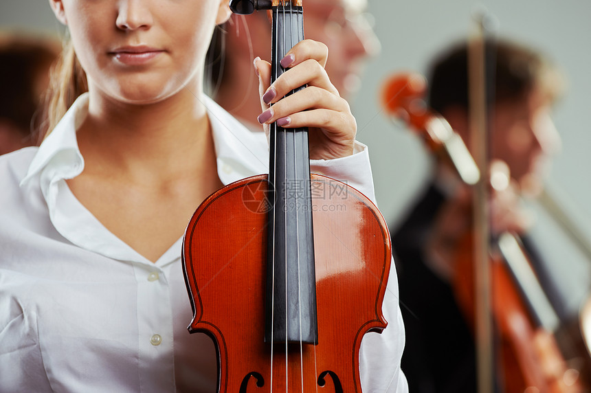 女小提琴女水平娱乐古典音乐女性天赋乐器女子小提琴手音乐女孩图片