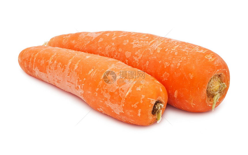 胡萝橙子饮食黄色蔬菜绿色白色营养食物收成图片
