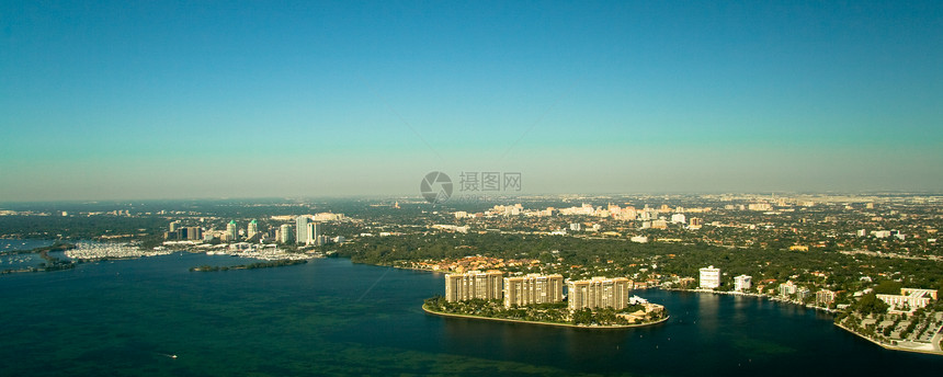 迈阿密市海岸线图片