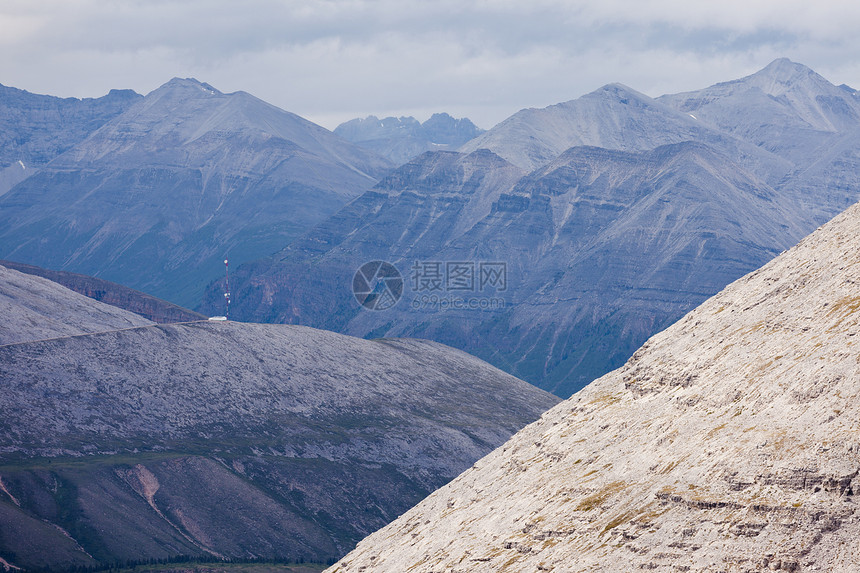 加拿大北部落基山脉峰顶 BC 加拿大图片