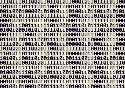 复古外观二进制电脑顺序插图白色数字黑色编程背景图片