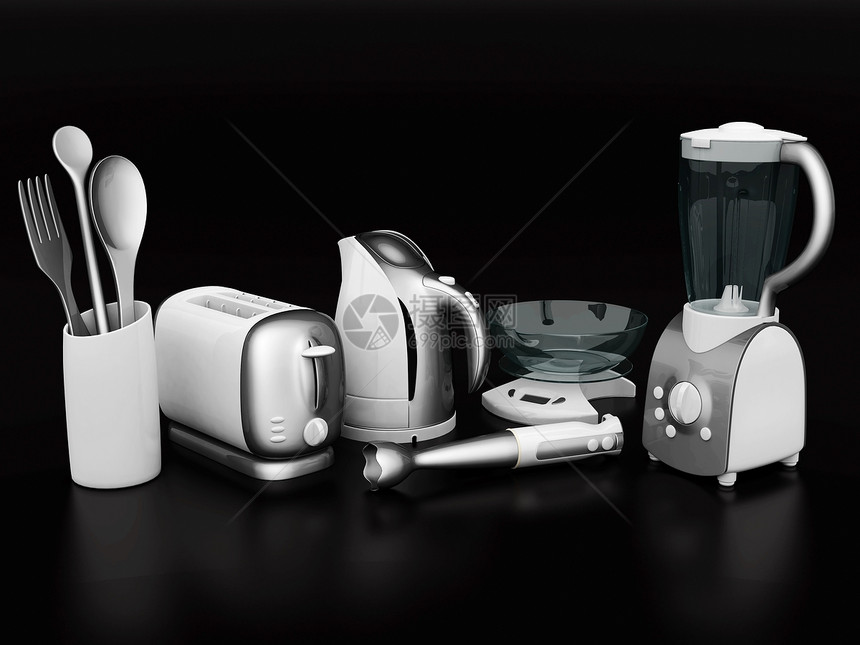 家用家用电器烤箱混合器项目制作者炙烤厨具机器咖啡机渗滤器烹饪图片