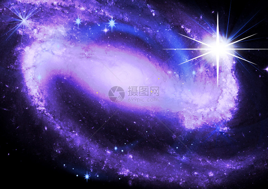 安朵美达星系星际星座星星天文学天空星云科幻科学宇宙插图图片