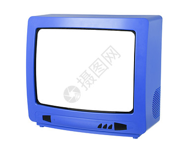 蓝电视技术物体娱乐媒体对象设备形状复古广播复兴背景图片