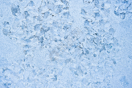 Frost 模式白色玻璃天气冻结蓝色季节雪花背景图片