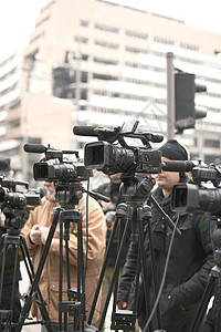 录像摄像机记者面试信息报告电视报告文学记录视频民众摄影师背景图片