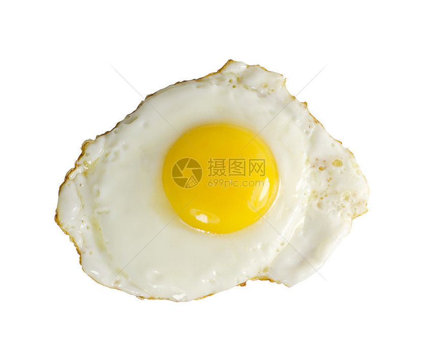 炸鸡蛋油炸黄色食物早餐蛋黄图片