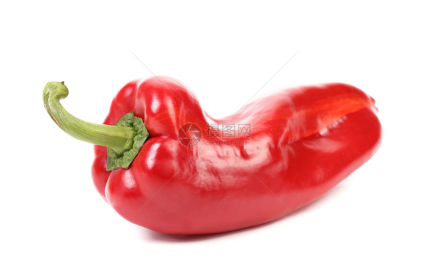 红铃辣椒植物红色厨房胡椒蔬菜白色食物烹饪味道香料图片
