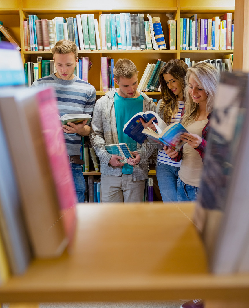 大学图书馆学生阅读书数量百分比学校文学笔记本图书馆图书书架读者男人女性大学图片