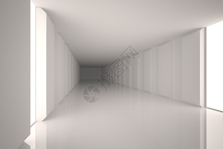 数字生成的有亮光的房间计算机白色灰色绘图阴影背景图片