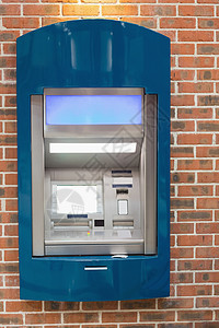 银行ATM机金融的现金点高清图片
