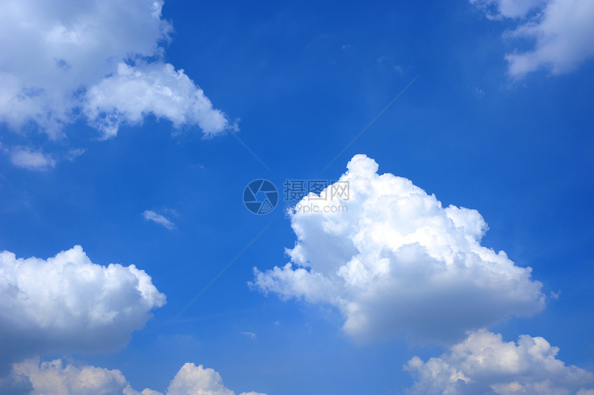 云蓝天风景天气蓝色白色阳光天空纹理太阳环境图片