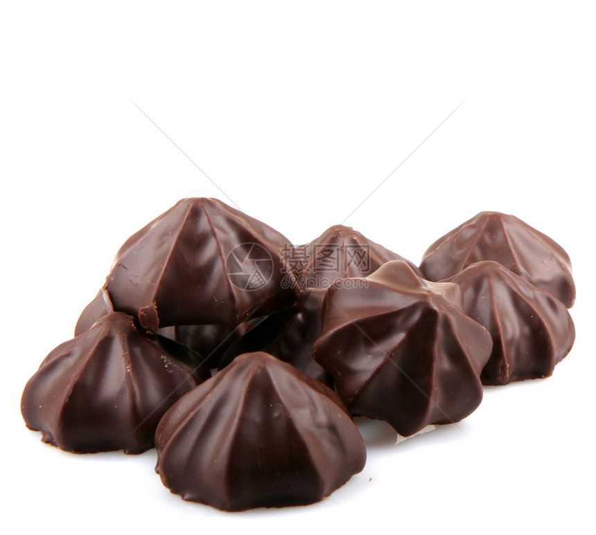 精细巧克力食物棕色可可白色甜点收藏黑色糖果牛奶美食图片