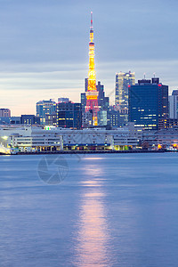 东京台场彩虹著名的地方高清图片