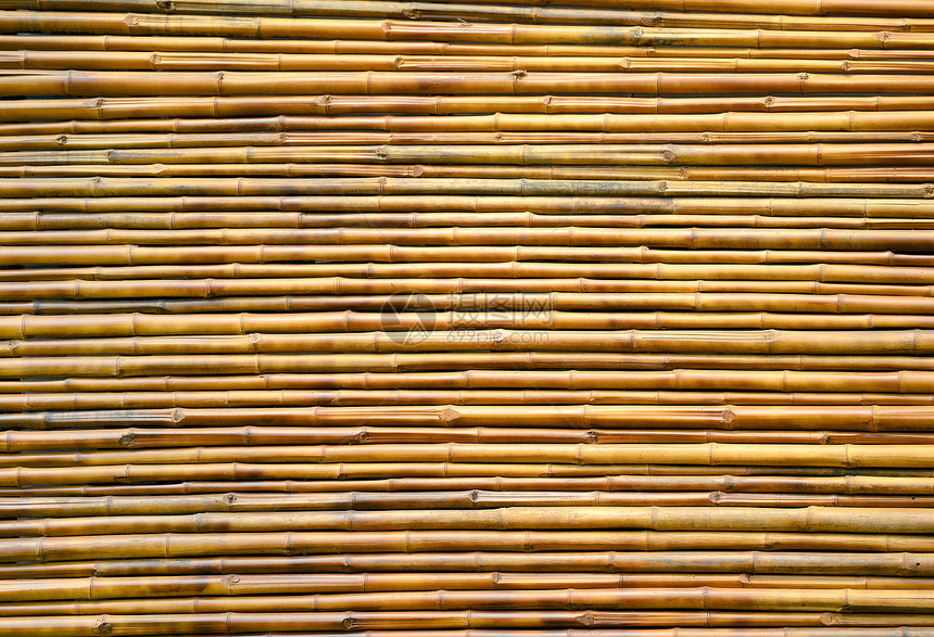 竹布背景背景栅栏黄色文化条纹竹子管道纹理金子木头棕色图片