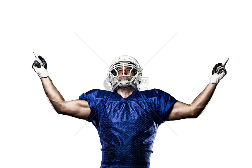 足球运动员制服头盔文化黑色职业运动白色团队男性扇子图片