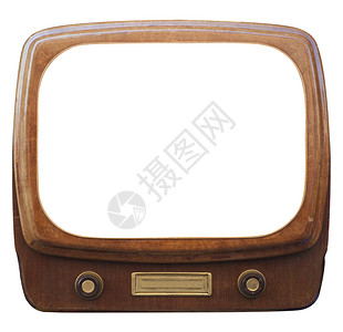 老电视机素材旧装旧电视机背景