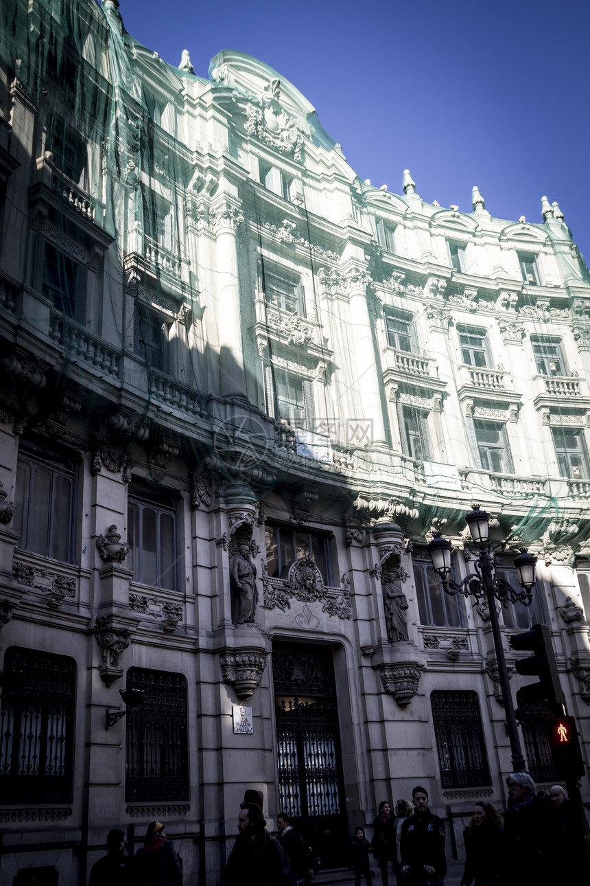 建筑改革 马德里市的图象 其特点旅行城市雕像历史性旅游国家艺术地标奶奶房子图片
