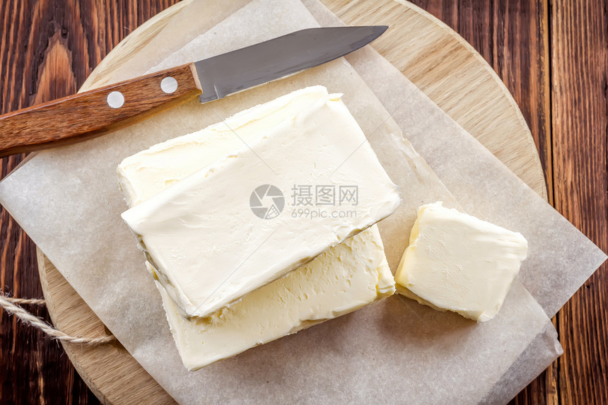 黄油乡村木板产品早餐桌子饮食乳脂食谱牛奶烹饪图片