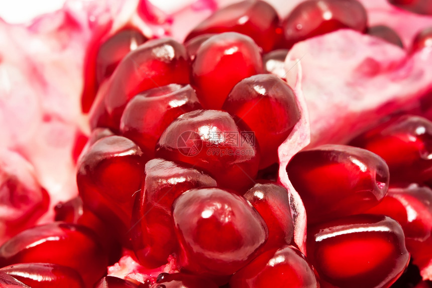 石榴种子食物果汁营养甜点农业饮食情调热带红色图片