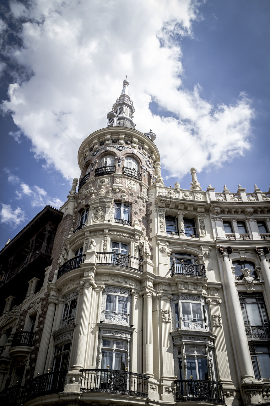 银行 马德里市的图象 其特色建筑师旅游广场地标景观首都街道旅行正方形建筑国家图片