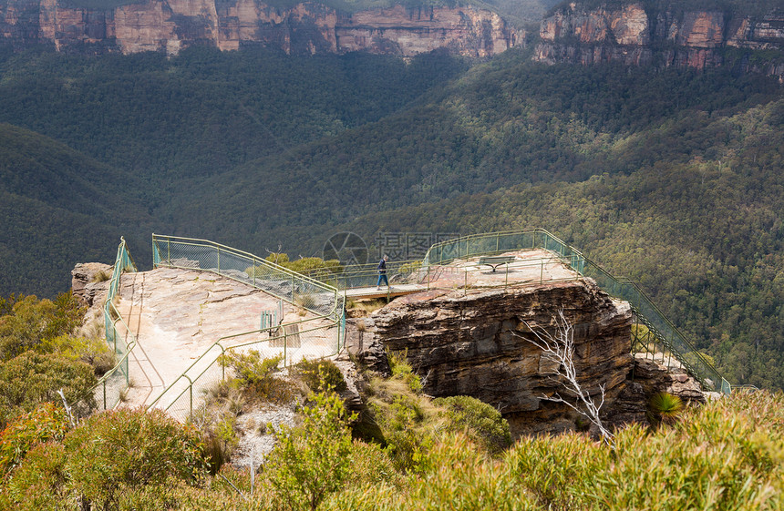 青山澳大利亚格罗斯谷地旅游旅行绿色女士悬崖卡通巴荒野土地环境地标图片