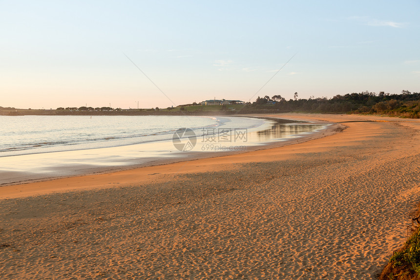 位于澳洲克伍斯港以北的海滩海岸线海景海洋海岸蓝色棺材假期波浪旅游港口图片