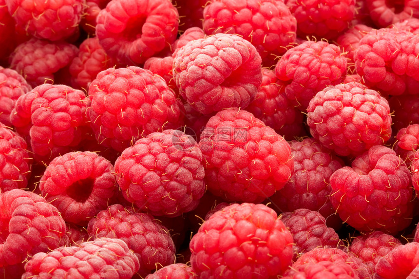 草莓水果营养覆盆子活力红色甜点浆果饮食食物图片