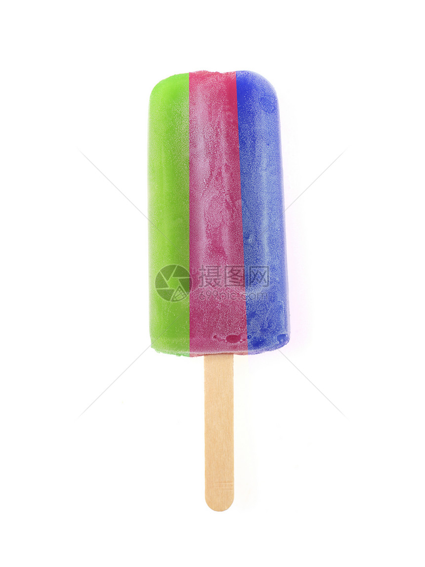 冰淇淋橙子锥体奶油棒冰食物红色黄色糖浆香草糖果图片