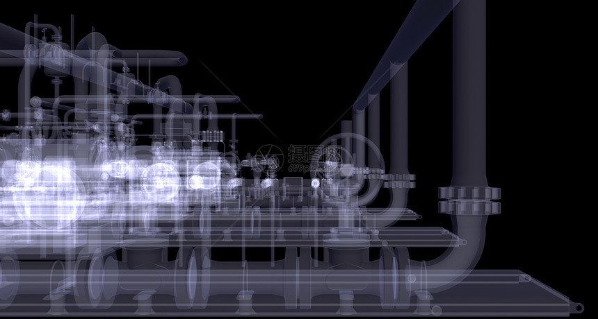 工业设备 X光化x射线力量压力蓝色设施气体汽油活力技术燃料图片