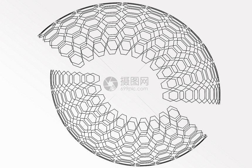 铁线框架形状背景摘要基数活力地球艺术技术木板母板电路插图打印科学图片