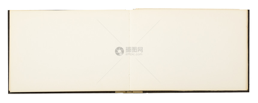 笔记本的空白页 以白线分隔图片