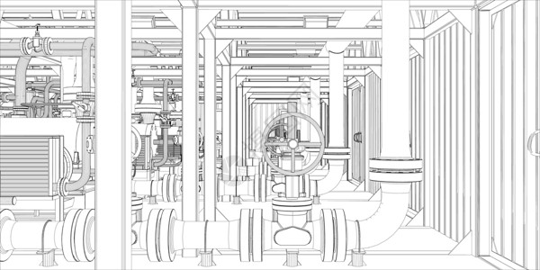 制门型展架3型电线框架d工程汽油插图蓝色黑色海关资源技术化学品压力设计图片