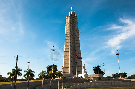 老圣地亚哥哈瓦那纪念碑背景