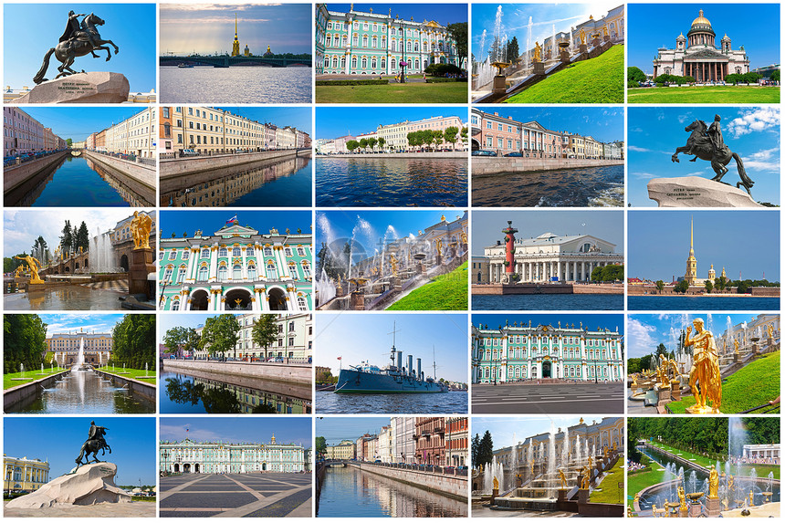 圣彼得堡大教堂石油旅行场景收藏建筑城市极光运河柱子图片